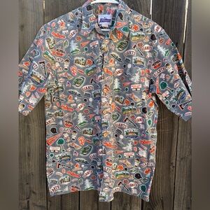 Reyn Spooner San Francisco Giants MLB Hawaiian Shirt 100% Cotton Mens L